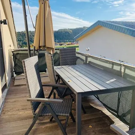 شقة Gemuetliches Im Weingut Norheim